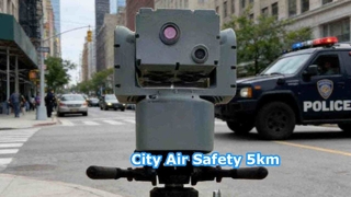 Smart City Air Monitor 5km Coverage