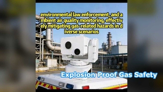 Explosion Proof Gas Detector Lube Oil Safety