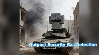 Remote Outpost Security Gas Detector