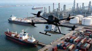 Port Safety Gas Detector Drone